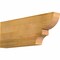 Ekena Millwork Ridgewood Rough Sawn Rafter Tail, Western Red Cedar, 4"W x 12"H x 32"L RFT04X12X32RID00RWR - alternate 1